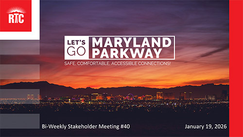Bi-Weekly Stakeholder Meeting #40 - January 19, 2026