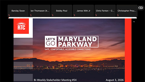 Bi-Weekly Stakeholder Meeting #54 - August 3, 2026