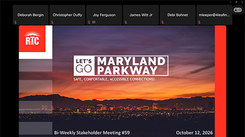 Bi-Weekly Stakeholder Meeting #59 - October 12, 2026